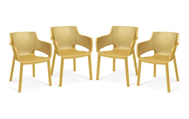 Pack de 4 sillas de exterior Elisa