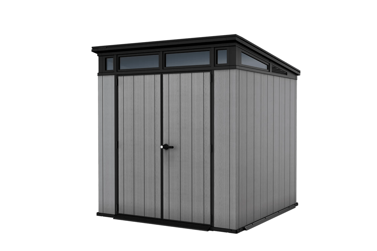 Artisan 2.0 Pent 7x7ft Shed - Grey - 
