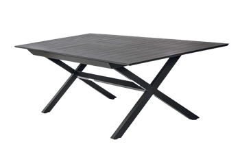 שולחן ברצלונה - גרפיט -  - שולחנות אלומיניום