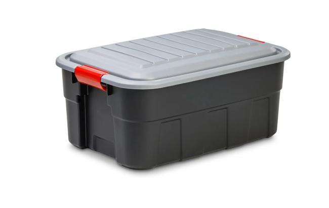 ארגז קשיח 65 ליטר עם ידיות - שחור thumbnail