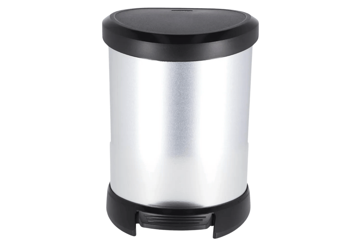 Decobin Pedaalemmer 5L - Zilver