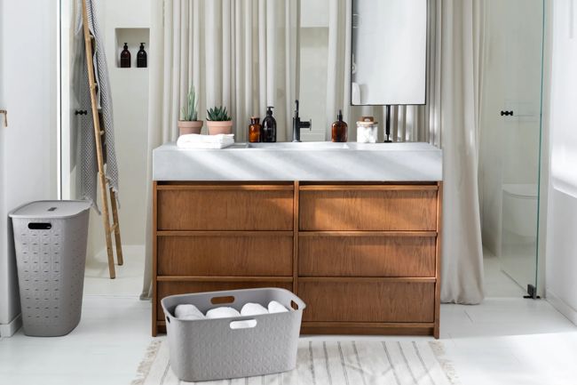 סל כביסה סופטקס 45 ליטר - 