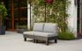 Salon de jardin Elements modulable 2 fauteuils et Table basse - Noir