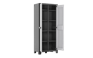 Armoire haute utilitaire modulable Titan - 80x44xH182 cm - Anthracite
