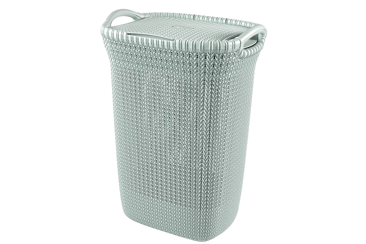 Knit Wasmand 57L - Blauw
