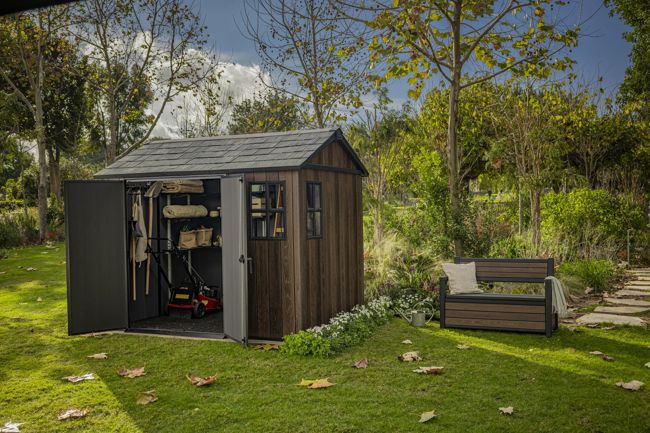 Signature 759 Tuinhuis - 230x287x246cm - Walnut