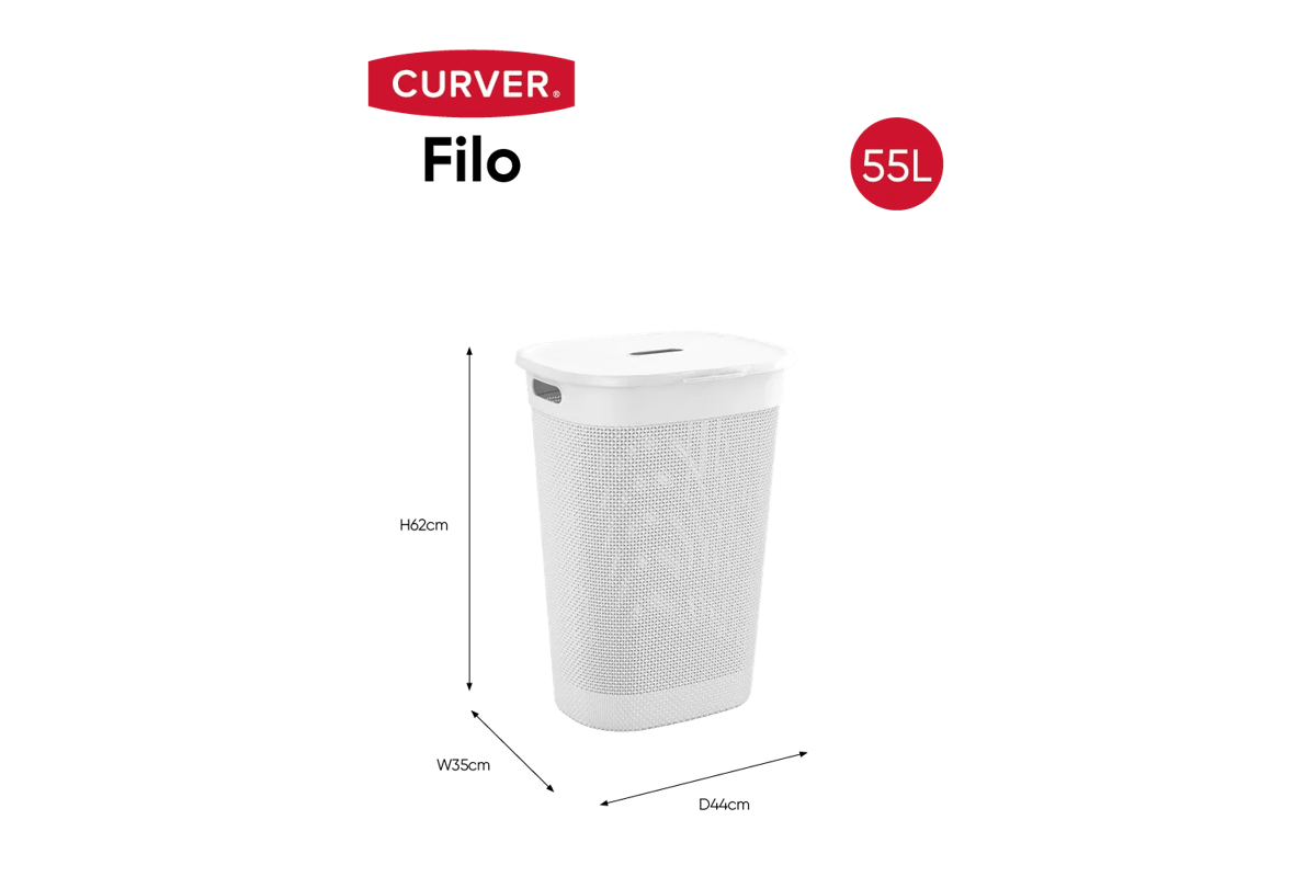 Filo Wasmand 55L - Wit
