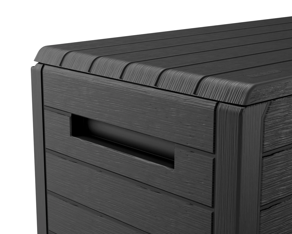 Atlas 270L Aufbewahrungsbox - Graphit