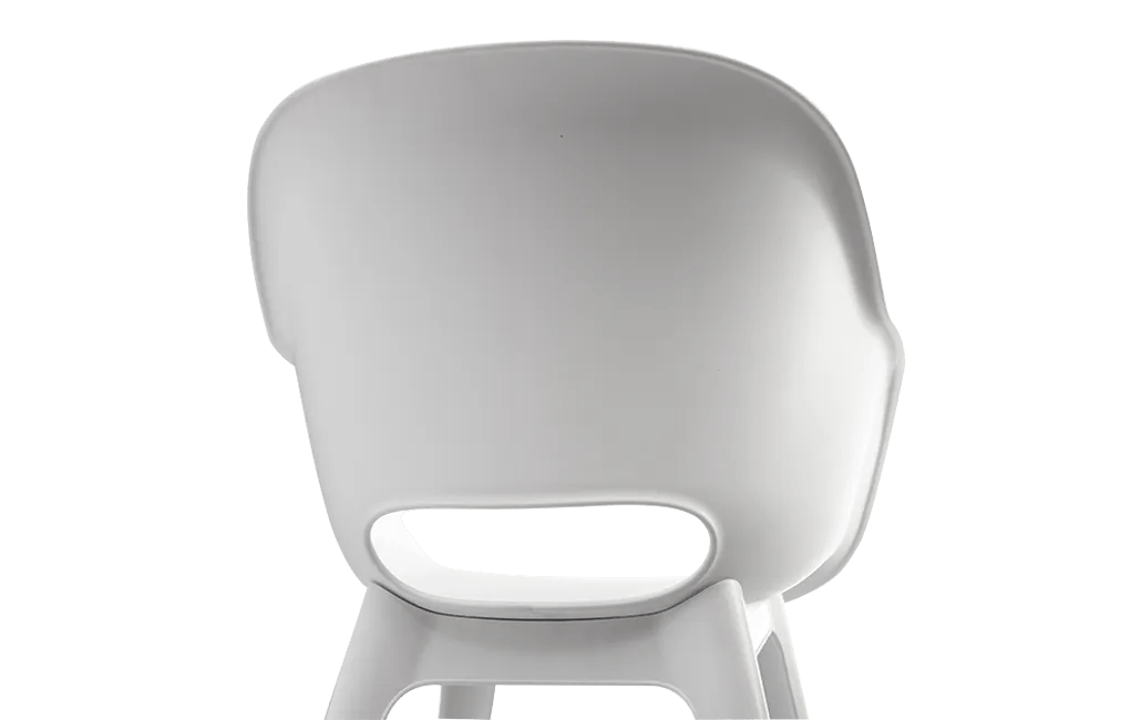 Pack de 2 sillas de exterior Akola - Blanco