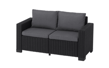 California 2 Seater Sofa - Grey - Seating