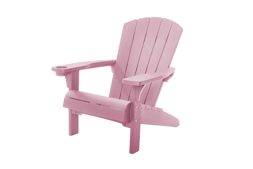 Alpine Adirondack Chair, Set of 2 - Old Pink