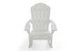 White Outdoor Adirondack Rocking Chair - Keter US