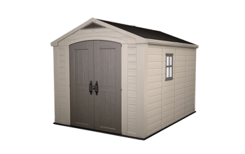 Factor Shed 8x11ft - Brown - Large Sheds