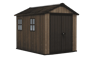 Apex 7.5x9 Storage Shed - חום אגוז
