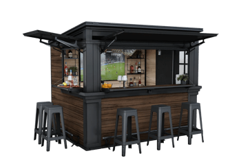 Signature Outdoor Garden Bar - Rosewood - Outdoor Dining