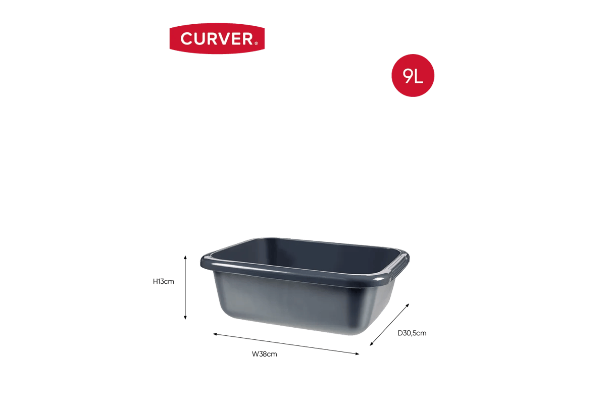 Afwasbak 9L - Antraciet