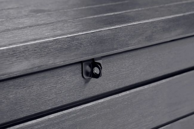 ארגז אחסון נורטווד 625 ליטר - אפור גרפיט