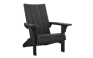 Modern Adirondack Chair With Cup Holder Black - Keter US