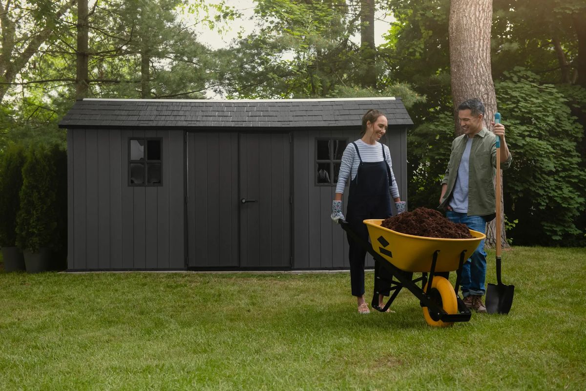 Caseta de exterior Newton Plus 7515 - 230x476x246 cm y 10 m2