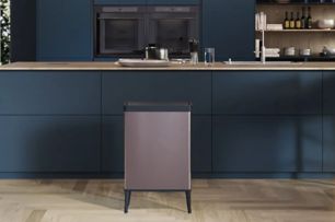 Verto High Prullenbak 54L - Rose - Prullenbakken