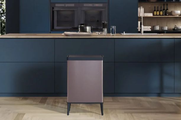Verto High Prullenbak 54L - Rose - Prullenbakken