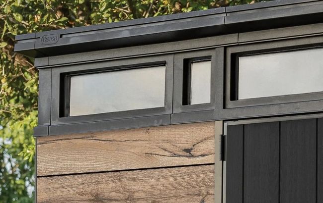 Abri de jardin Signature 97 - 6m2 - Marron aspect Douglas