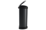 Decobin Push Prullenbak 40L - Zwart