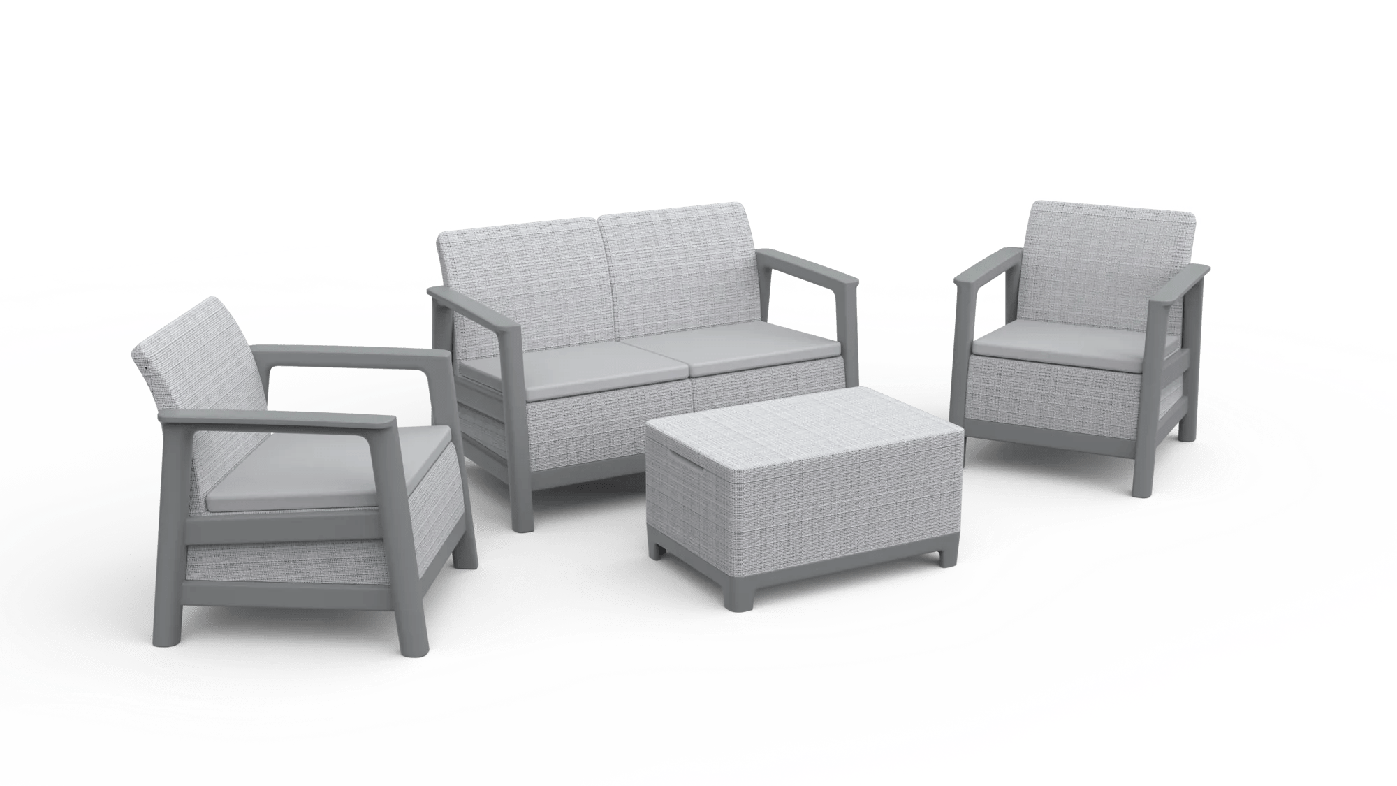 Scandi Linea Opbergtafel -