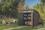 Signature 7x7 Gartenhaus - 214x218x226 cm - Palisander