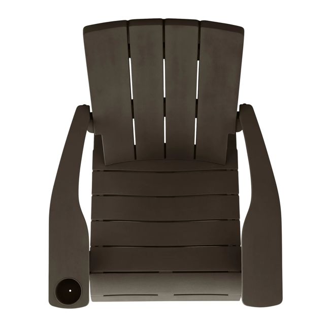 Modern Brown Outdoor Adirondack Chair - Keter US
