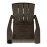 Modern Brown Outdoor Adirondack Chair - Keter US