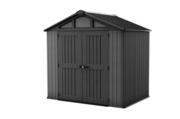 Stronghold 8x6ft Shed - Grey - Sheds