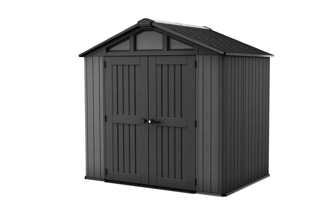 Stronghold 8x6ft Shed - Grey