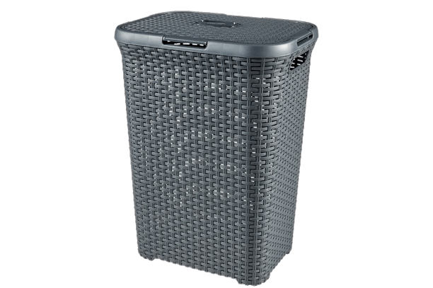 Style Wasmand 60L - Antraciet - Wasmanden