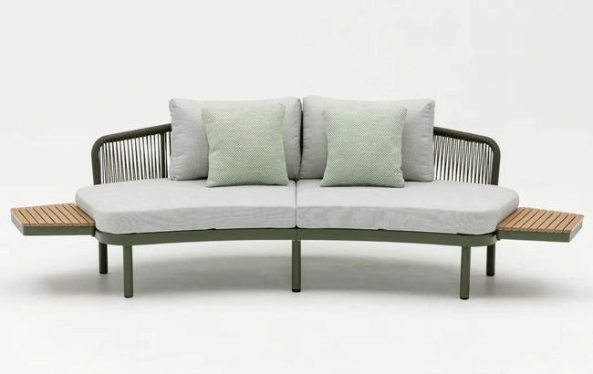 סט רביצה מרקש ירוק ספה+ שולחן קפה 50+60