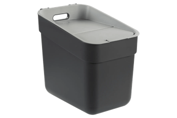 READY to Collect 20L פח מיחזור - אפור כהה - פחי מיחזור לבית