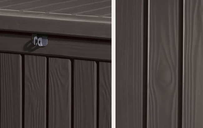 ארגז אחסון רוקווד 570 ליטר - חום