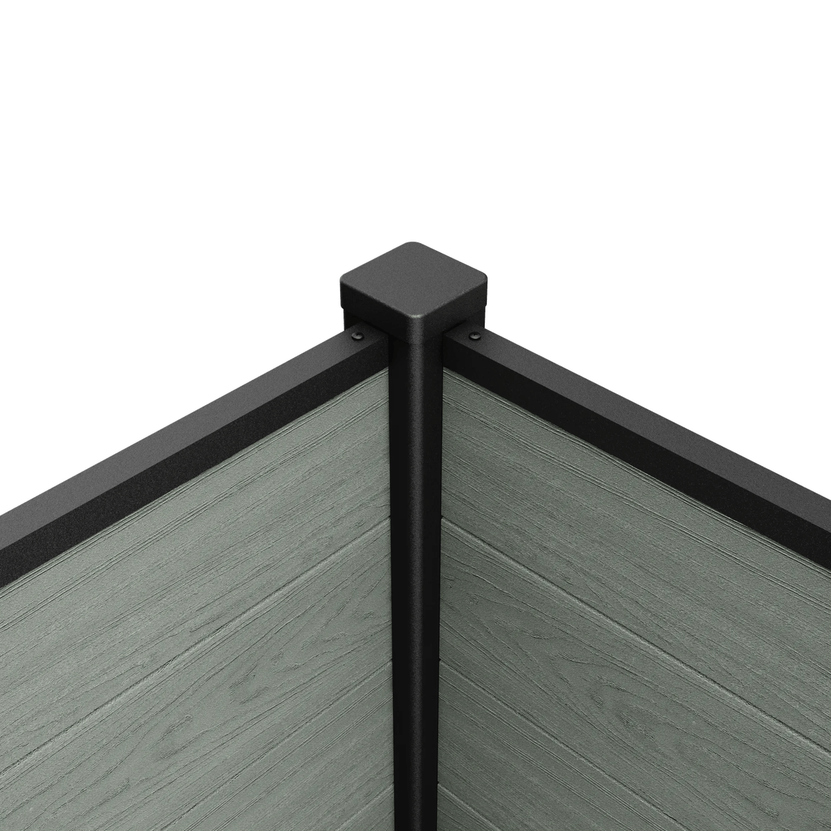 180cm Aluminium Fence Post
 - Graphite
