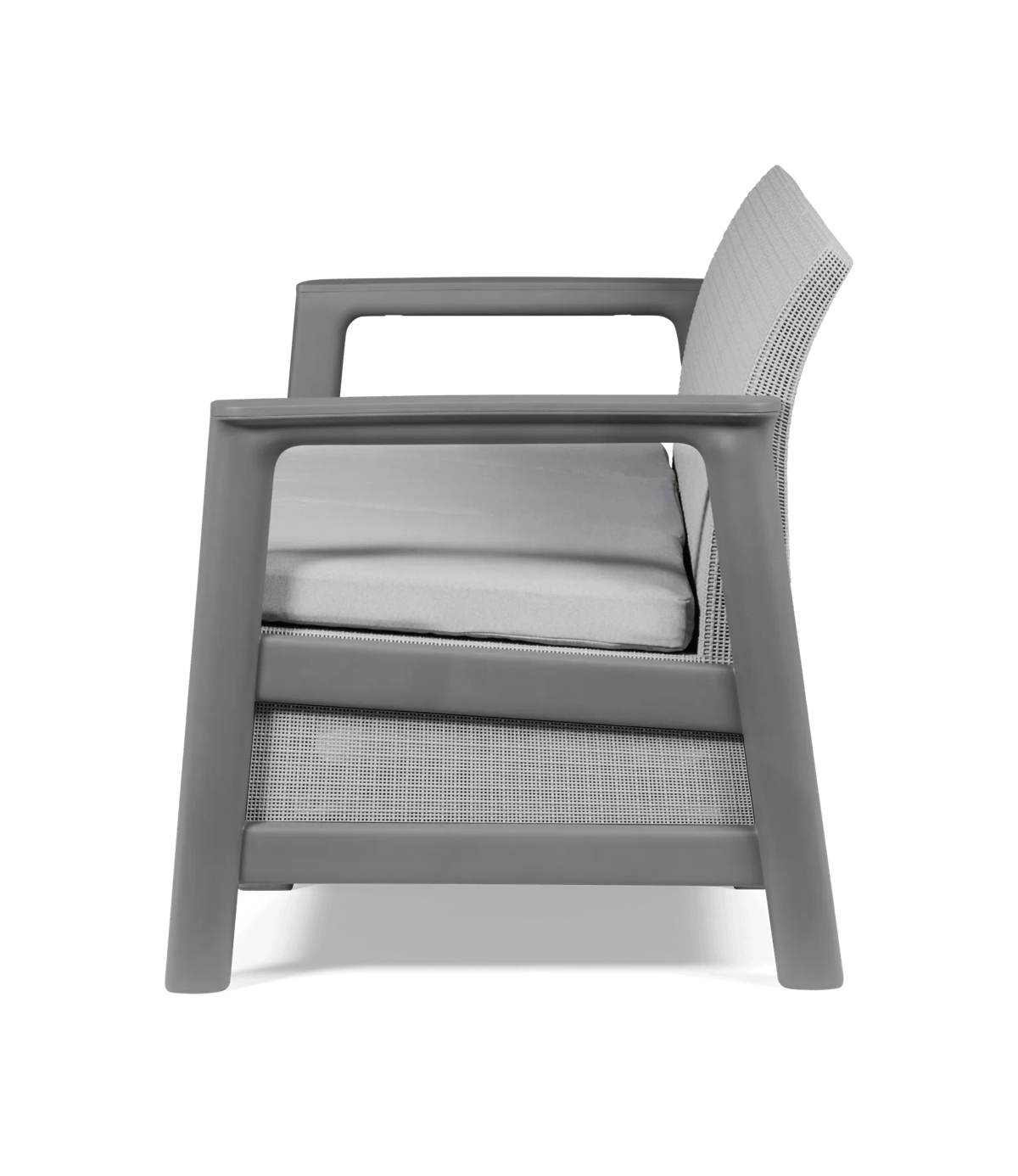 Scandi Linea 3-zits Loungebank - Lichtgrijs