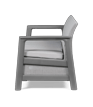Scandi Linea 3-zits Loungebank - Lichtgrijs
