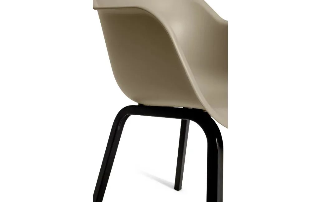 Fauteuil Noa – lot de 2 - Taupe