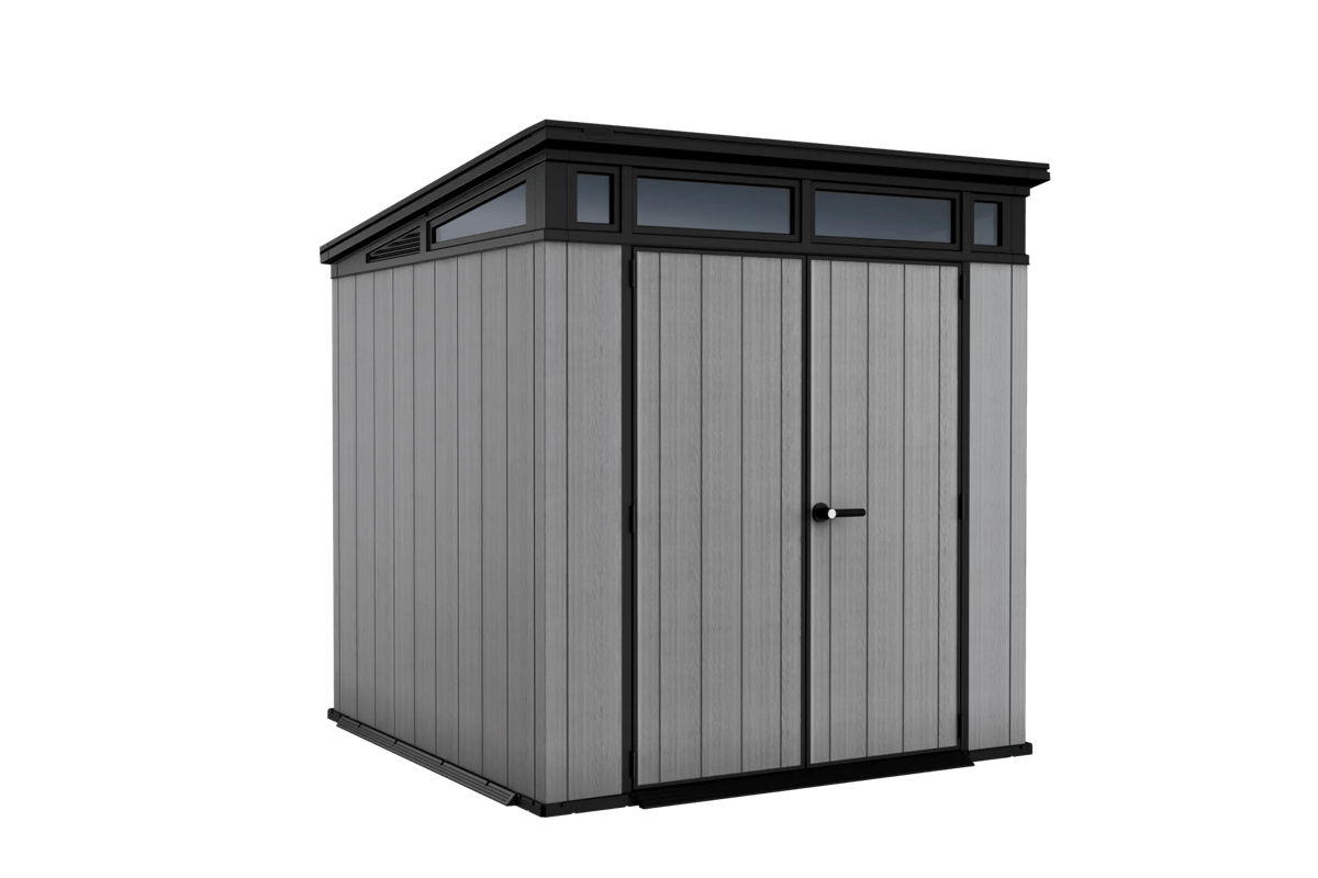 Artisan 2.0 Pent 7x7ft Shed - Grey - 