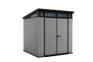 Artisan 2.0 Pent 7x7ft Shed - Grey - 