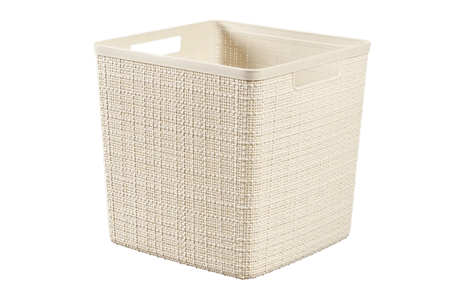 סלסלה יוטה 1906 עמוקה 17 ליטר - קרם thumbnail