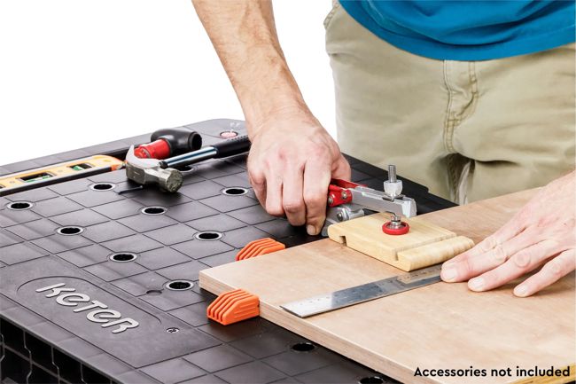 Banco de trabajo plegable Ultimate - Negro