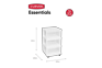 Essentials Ladeblok 3x20L - Transparant