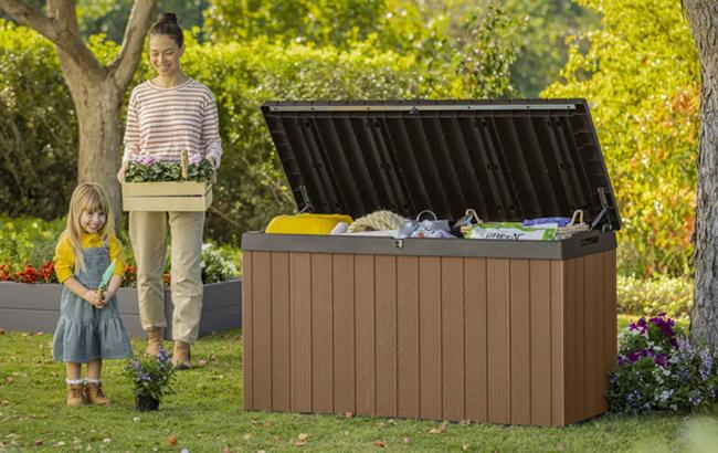 ארגז אחסון דארווין 570 ליטר - חום thumbnail