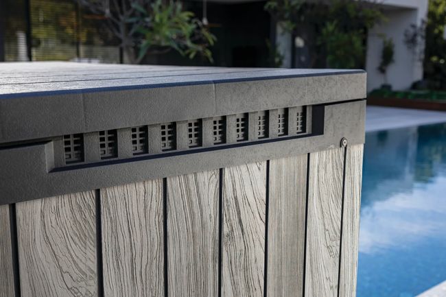 Store It Out Darwin 1150L Storage Box - Storm Grey