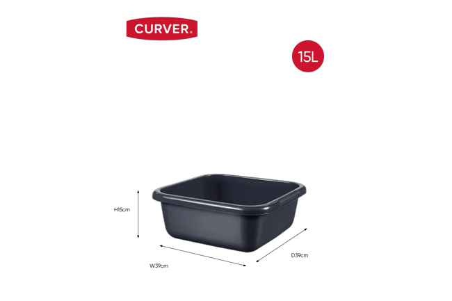 Afwasbak 15L - Antraciet