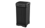 Baltimore Black Outdoor Trash Can - Keter US